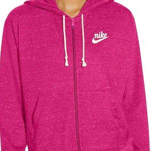 NWT Nike Women's Sportswear Gym Vintage Full-Zip Hoodie